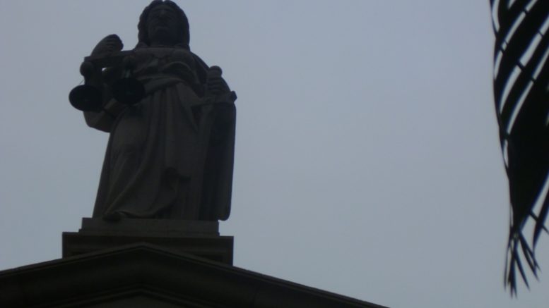 'The statue of Themis ... standing on the top of this court building, proudly blindfolded, is a lasting testament to the independence of approach needed to resolve legal disputes,' Geoffrey Ma says.