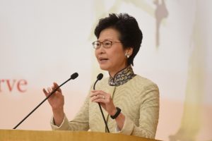 Chief executive-elect Carrie Lam's call for suspension of TSA in May is flatly rejected by Leung Chun-ying