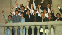 Democrats vow to come back to the legislature after being ousted from the pre-1997 Legco.