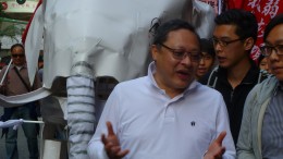 Benny Tai, university law lecturer and a co-founder of the Occupy Central movement, is championing the "Thunderquake Plan", under which pan-democrats target to win half of Legco seats.