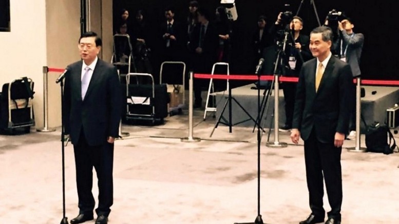 Chief Executive Leung Chun-ying has received some nice words from visiting NPC chairman Zhang Dejiang during his three-day visit in Hong Kong. But the guarded praises help little to pop up the popularity of Leung.