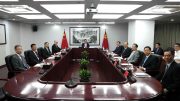 The lineup of the new HK and Macau Affairs Office under the Chinese Communist Party held its first meeting in July.